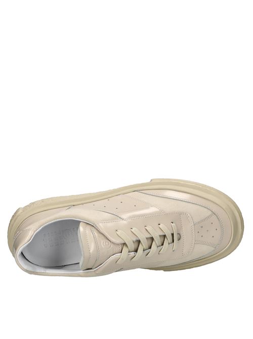 Sneakers in pelle e camoscio MAISON MARGIELA | SH3WS0004 P7985 HA539BEIGE